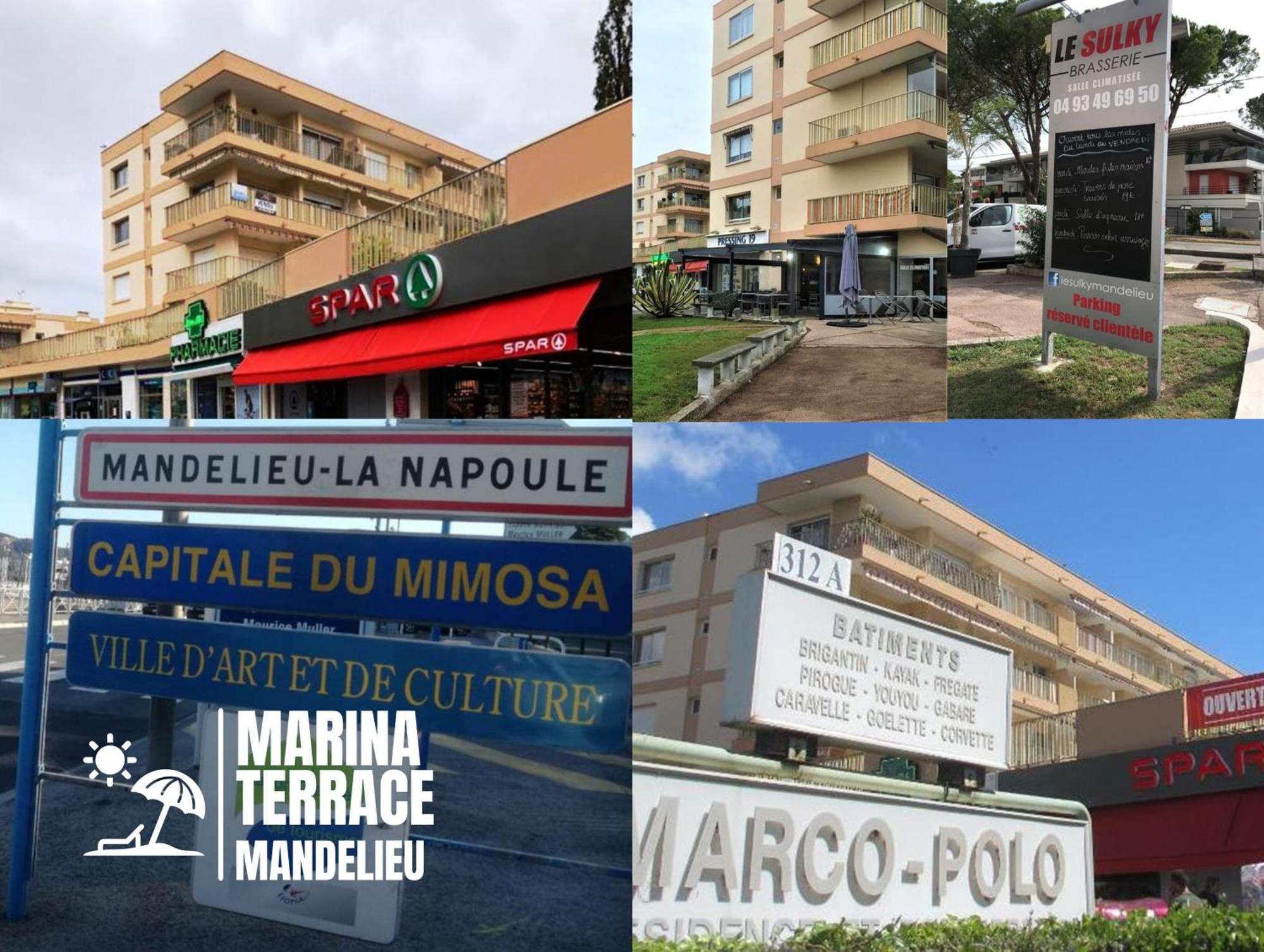Marina Terrace Daire Mandelieu Dış mekan fotoğraf