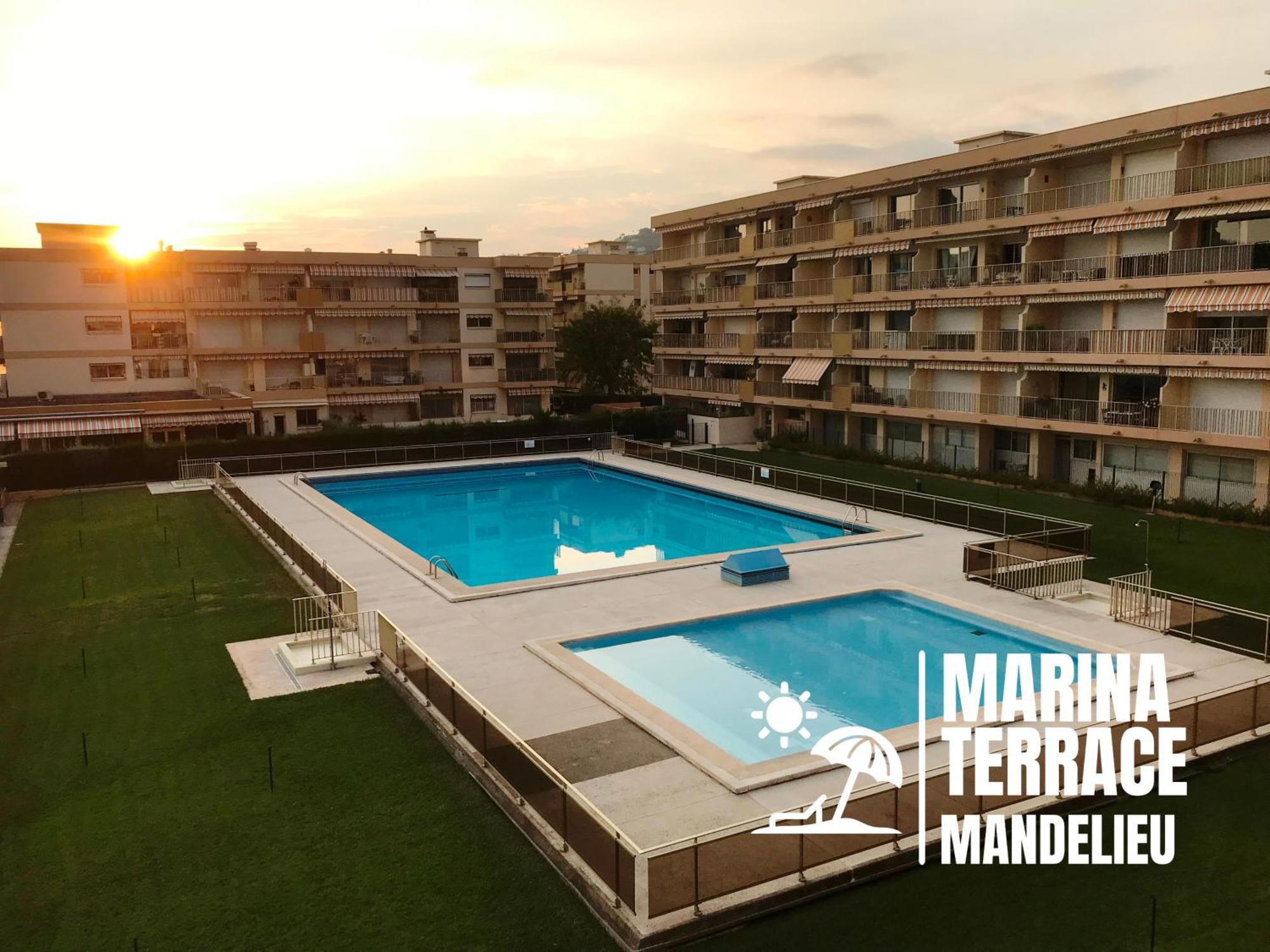 Marina Terrace Daire Mandelieu Dış mekan fotoğraf